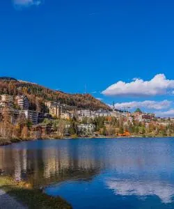 A beautiful view of St. Moritz – a popular city among our users