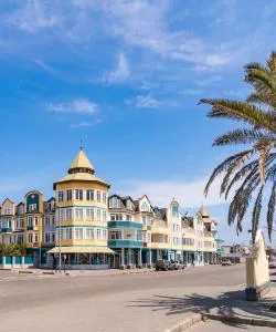 A beautiful view of Swakopmund – a popular city among our users