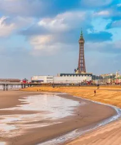 A beautiful view of Blackpool