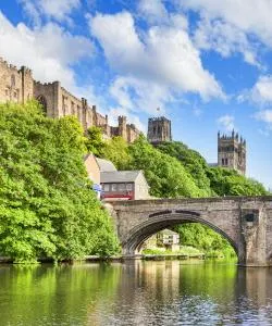 A beautiful view of Durham