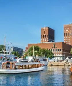 A beautiful view of Oslo – a popular city among our users