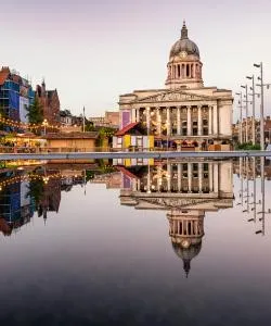 A beautiful view of Nottingham