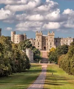 A beautiful view of Windsor