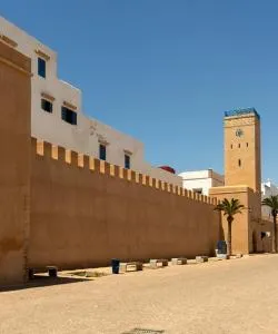 A beautiful view of Essaouira serviced by Essaouira Mogador Airport