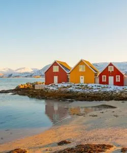 A beautiful view of Tromsø – a popular city among our users