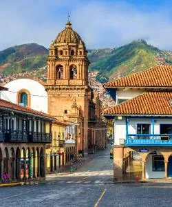A beautiful view of Cusco
