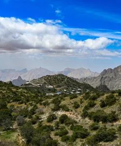 A beautiful view of Taif