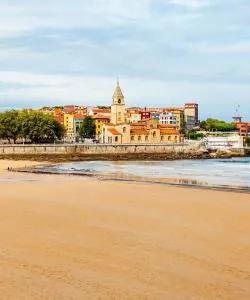 A beautiful view of Gijón