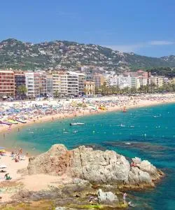 A beautiful view of Lloret de Mar – a popular city among our users