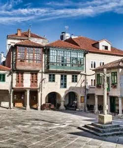 A beautiful view of Pontevedra – a popular city among our users