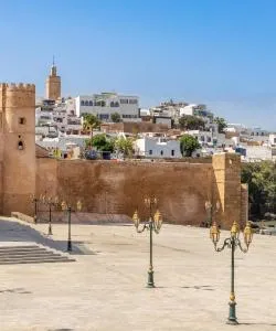 A beautiful view of Rabat