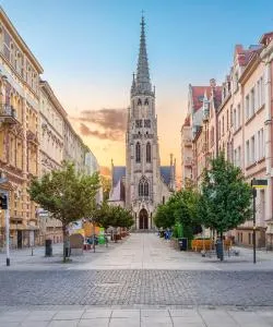 A beautiful view of Katowice – a popular city among our users