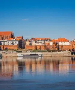 A beautiful view of Toruń