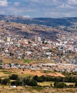 A beautiful view of Tunja