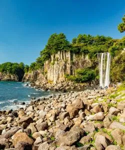 A beautiful view of Jeju – a popular city among our users
