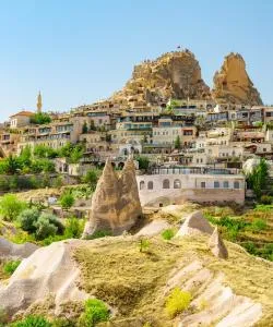 A beautiful view of Göreme – a popular city among our users