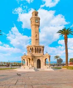 A beautiful view of İzmir serviced by Izmir Adnan Menderes Airport