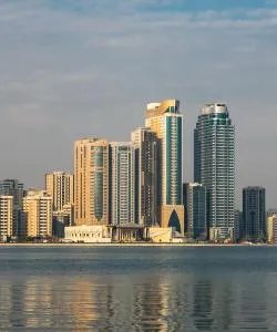 A beautiful view of Sharjah – a popular city among our users