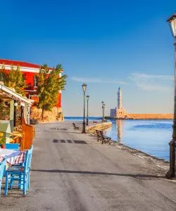 A beautiful view of Chania – a popular city among our users