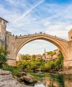 A beautiful view of Mostar – a popular city among our users