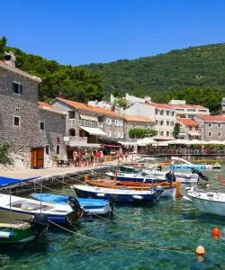 A beautiful view of Petrovac na Moru – a popular city among our users