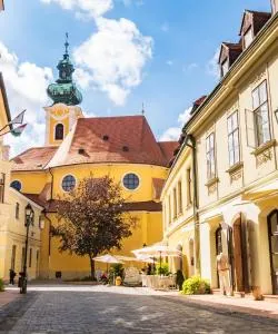 A beautiful view of Győr – a popular city among our users