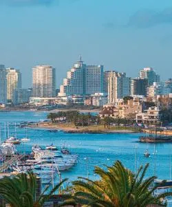A beautiful view of Punta del Este – a popular city among our users
