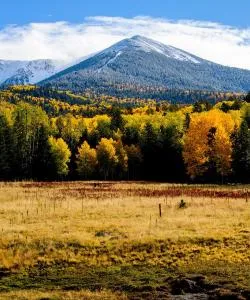 A beautiful view of Flagstaff