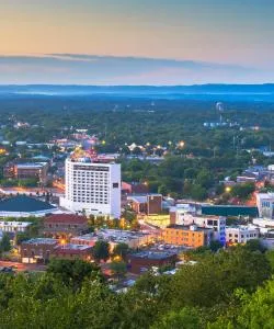 A beautiful view of Hot Springs – a popular city among our users