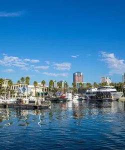 A beautiful view of Long Beach