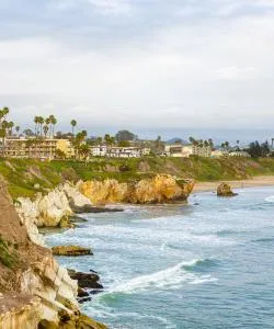 A beautiful view of San Luis Obispo serviced by San Luis Obispo County Regional Airport