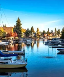 A beautiful view of South Lake Tahoe