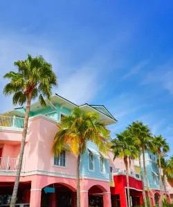 A beautiful view of Fort Myers serviced by Southwest Florida International Airport