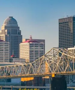 A beautiful view of Louisville