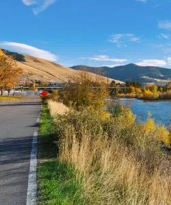 A beautiful view of Missoula serviced by Missoula International Airport