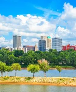 A beautiful view of Tulsa