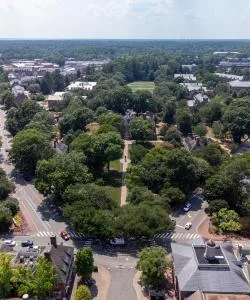 A beautiful view of Williamsburg