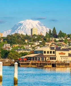 A beautiful view of Tacoma