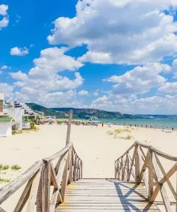 A beautiful view of Albena – a popular city among our users
