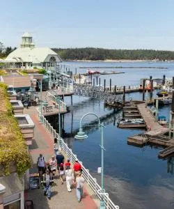 A beautiful view of Nanaimo serviced by Nanaimo Harbour Water Aerodrome
