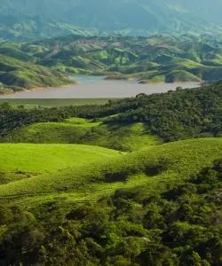 A beautiful view of Caxias do Sul serviced by Hugo Cantergiani Regional Airport