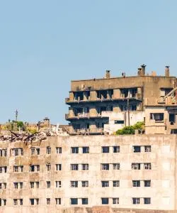A beautiful view of Hashima – city popular among our users.
