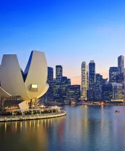 A beautiful view of Singapore – a popular city among our users