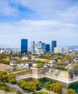 A beautiful view of Osaka serviced by Kansai International Airport