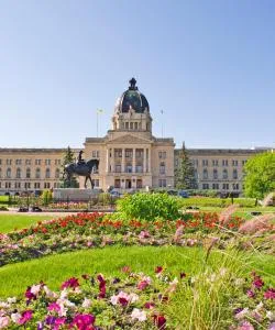 A beautiful view of Regina