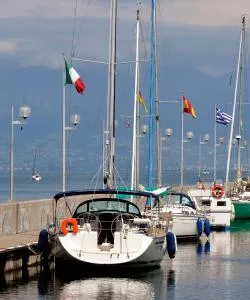 A beautiful view of Évian-les-Bains