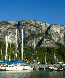 A beautiful view of Squamish