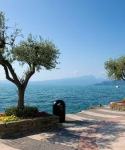 A beautiful view of Lazise.