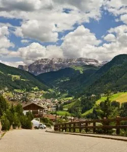 A beautiful view of Ortisei – a popular city among our users