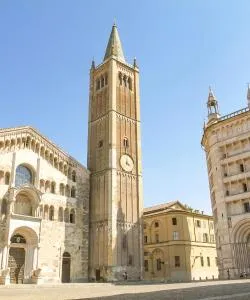 Piękny widok na miasto Parma